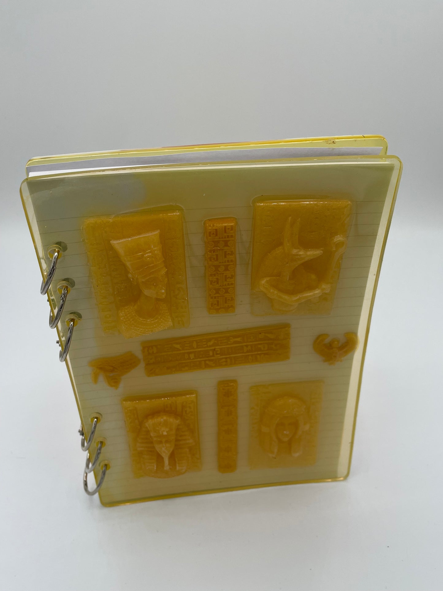 Egyptian Styled Resin Notebook