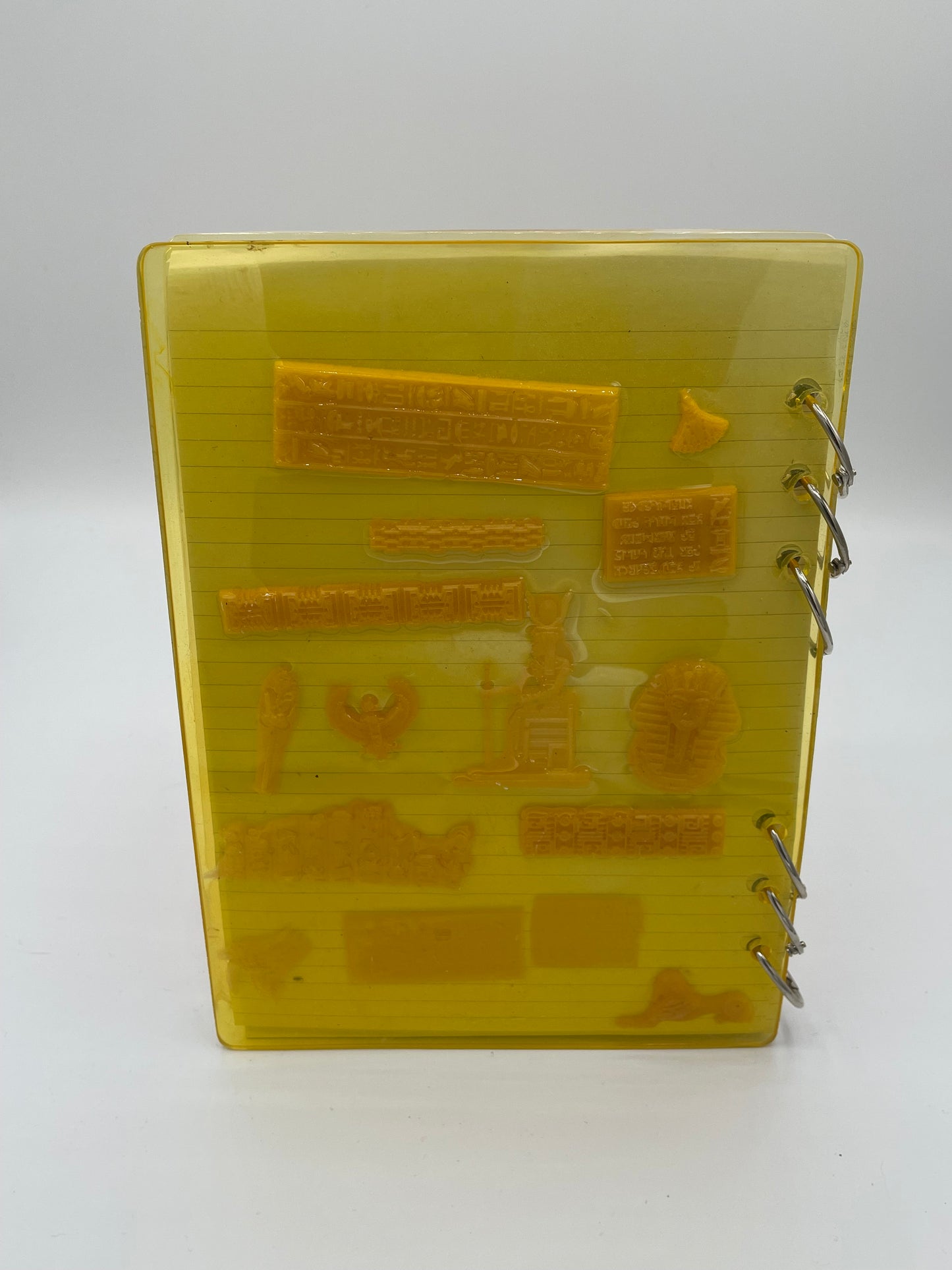 Egyptian Styled Resin Notebook
