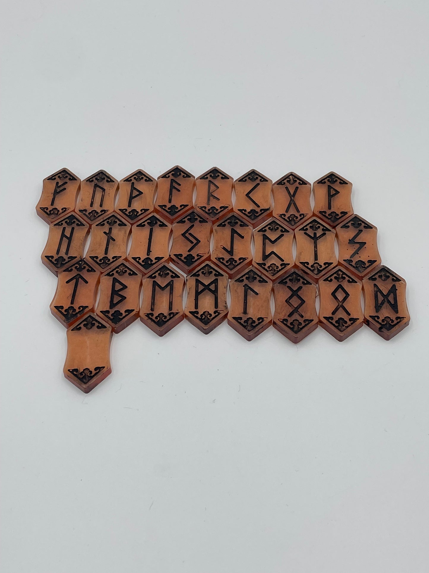 Hexagon Shape Rune Set