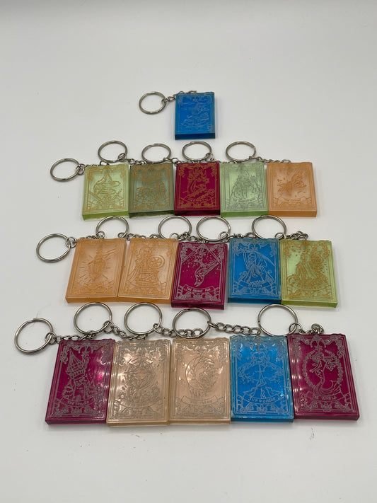 Tarot Card Keychains