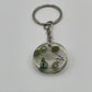 Zodiac Resin Keychains w/ Crystal Chips