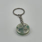 Zodiac Resin Keychains w/ Crystal Chips