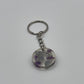 Zodiac Resin Keychains w/ Crystal Chips