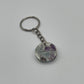 Zodiac Resin Keychains w/ Crystal Chips