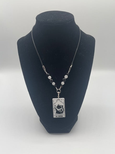 Cat Tarot Card (Major Arcana) Necklace