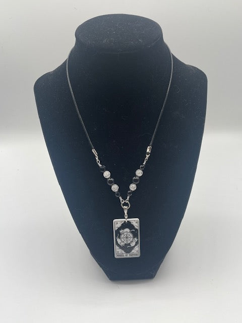 Cat Tarot Card (Major Arcana) Necklace