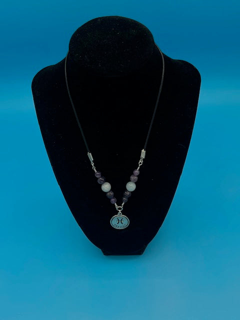 Pisces Zodiac Necklace