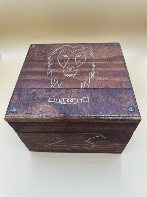 Leo Zodiac Box