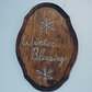 Winter Blessing Plaque