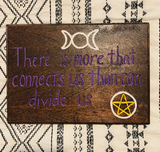 Wiccan Plaques