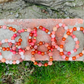 Pink, Red, & Clear Quartz with Cracked Agate Beaded Bracelet Collection