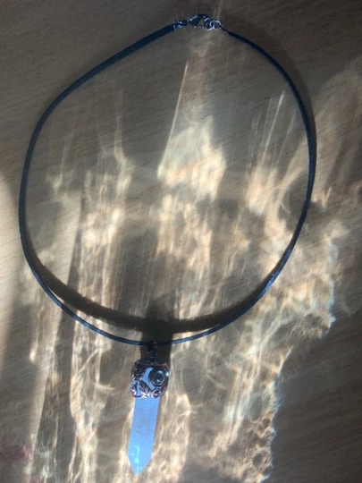 Antique Chakra Crystal Pendant Necklaces