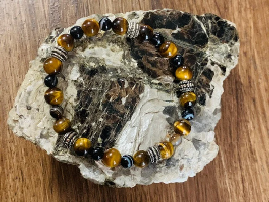 Tigers Eye Beaded Bracelets Collection