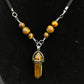 Tigers Eye Pendant Necklace