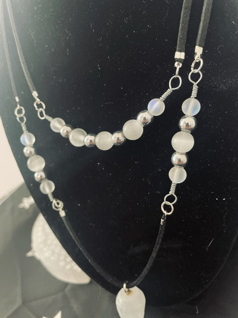 Selenite Layered Necklace