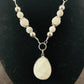 Howlite Pendant Necklace