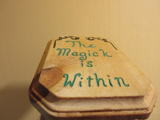 The Magick is Within Plaque