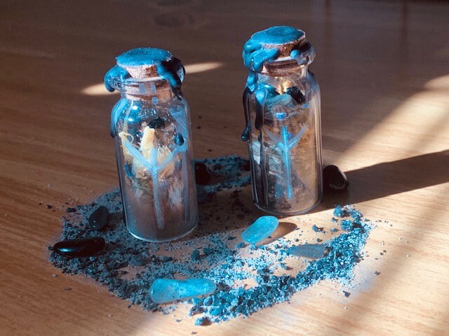 Protection Spell Jar (Unhexing & Ward off Negativity/Evil)