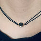 Natural Black Pearl Choker Necklaces