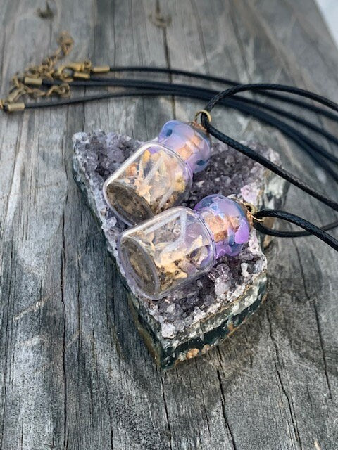 Mini Spell Jar Necklaces