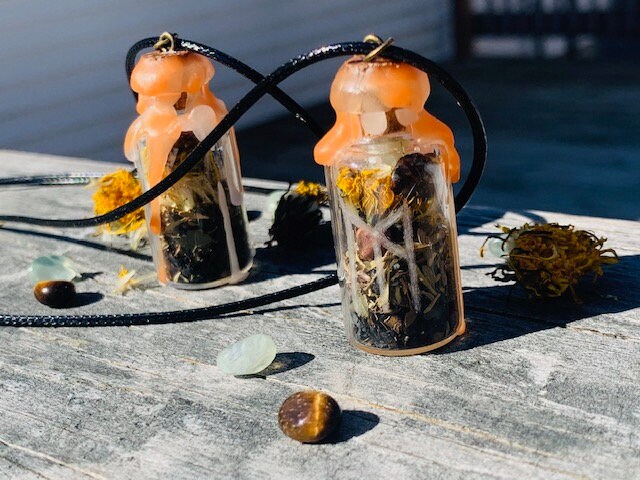 Emotional Healing Spell Jar Necklaces