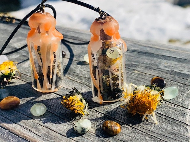 Emotional Healing Spell Jar Necklaces